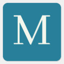 Search for square monogram stickers Stylish