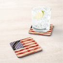 Search for peace sign coasters Red
