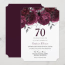 Search for maroon birthday invitations Burgundy