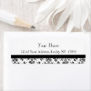 Search for damask return address labels Floral