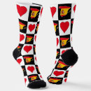 Search for spanish flag clothing Heart