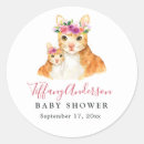 Search for cat labels Baby shower