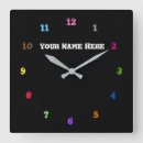 Search for multi coloured clocks Colours