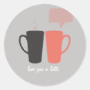 Search for valentine coffee stickers Happy valentines day