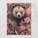 Search for bear pink postcards Floral