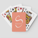 Search for peach playing cards Stylish