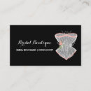 Search for lingerie business cards Elegant