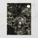 Search for masquerade masks postcards Gothic