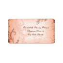 Search for apricot return address labels Vintage