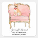 Search for dog chihuahua stickers Watercolor