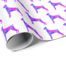 Search for doberman dog wrapping paper Silhouette