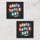 Search for prank business cards April fools day