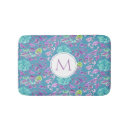 Search for turquoise floral bath mats Trendy