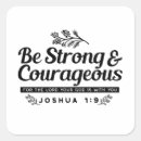 Search for christian courage stickers God is with you