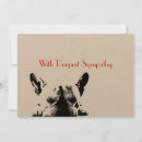 Search for french sympathy cards Dogs