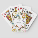 Search for botanical classic playing cards Wildflowers
