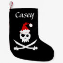 Search for pirate christmas stockings Skull and crossbones