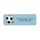 Search for soccer return address labels Coach