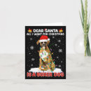 Search for boxer christmas cards Santa claus