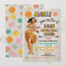 Search for luau rehearsal dinner invitations Aloha