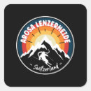 Search for vintage ski stickers Switzerland