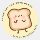 Search for cute bread stickers Bakery