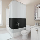 Search for art shower curtains Black