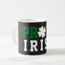 Search for proud to be irish mugs Shamrock
