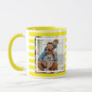 Search for yellow and white stripes mugs Trendy