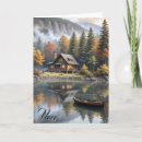 Search for log cabin cards Mountains