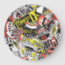 Search for stickers clocks Illustration
