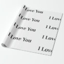 Search for i love you wrapping paper Couple