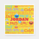 Search for sesame street birthday napkins Pattern
