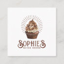 Search for cupcake business cards Red velvet cupcake