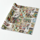 Search for victorian christmas wrapping paper Collage
