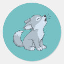 Search for wolf pup stickers Puppy