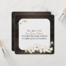 Search for apple blossom square invitations Rustic