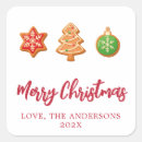 Search for gingerbread cookie stickers Merry christmas