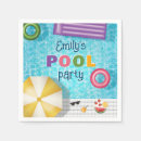 Search for swimming pool napkins Blue