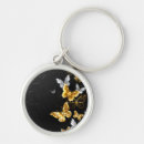 Search for white butterfly round key rings Butterflies