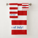 Search for red and white stripes bath towels 4th of july
