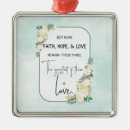 Search for faith hope love christmas tree decorations Scripture