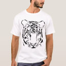 Search for tiger silhouette tshirts Beautiful