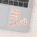 Search for inspirational word art stickers Typography
