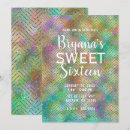 Search for chevron sweet 16 invitations Girly