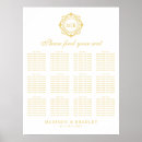 Search for gold white wedding seating charts Calligraphy
