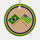 Search for brazil christmas tree decorations World flags