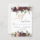 Search for deep red rsvp cards Floral