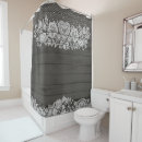 Search for white lace shower curtains Floral