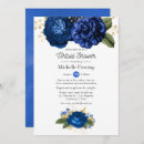 Search for baby blue bridal shower invitations Floral